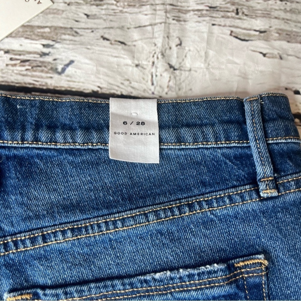 NWT Good American Denim Short Size 6/28 - Picture 7 of 10